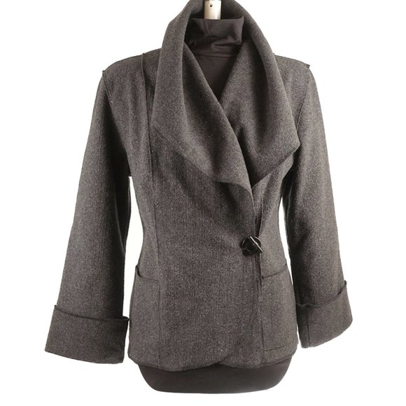 Janska Heather Gray Lightweight Jacket - Picture 1 of 6